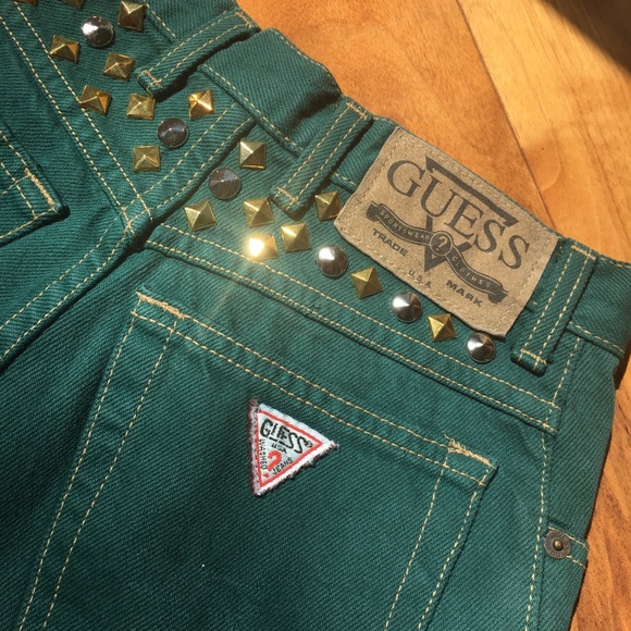 Guess Pants - Vintage guess denim shorts Guess Pants - Vintage guess denim shorts